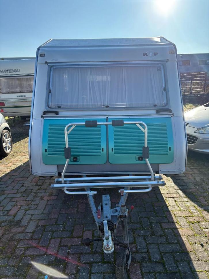 Kip KS 36 1996 eindkeuken, Caravans en Kamperen, Caravans, Bedrijf, tot en met 2, 750 - 1000 kg, Rondzit, Kip, Lengtebed, tot 4 meter