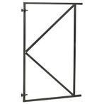 Stalen poortframe | poort | tuinpoort | frame | deurframe, Ophalen, Hout, 120 cm of meer, 215 cm of meer