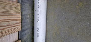 Pvc buis 80mm beschikbaar voor biedingen