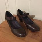 Elegante bruine leren pumps van Fred De La Bretoniere, mt 41, Pumps, Fred de la Bretoniere, Bruin, Verzenden