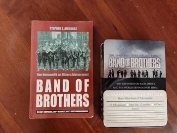 Band of brothers collectors edition dvd box + boek  beschikbaar voor biedingen
