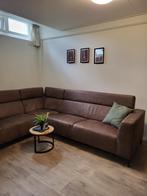 Ruime Hoekbank | Verstelbare Rugleuning | Suède Leer | €550, Huis en Inrichting, Banken | Bankstellen, Ophalen, 250 tot 300 cm