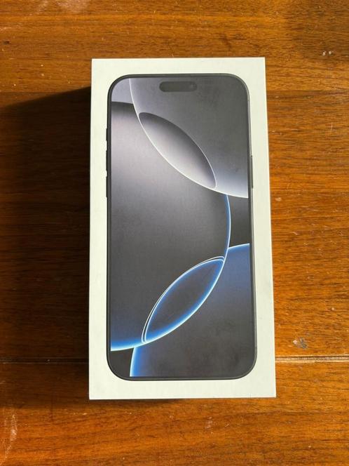 Apple iPhone 16 Pro Max, Telecommunicatie, Mobiele telefoons | Apple iPhone, Nieuw, 256 GB, iPhone 16 Pro Max, Zwart, Ophalen of Verzenden