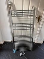 Chromen Design Badkamer Radiator 120x60, Ophalen, Gebruikt, Radiator, 60 tot 150 cm