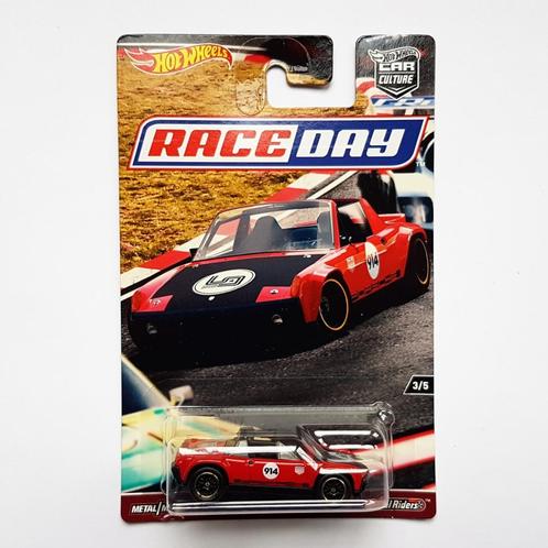 Hot Wheels Race Day Porsche 914-6 Car Culture 2016, Hobby en Vrije tijd, Modelauto's | Overige schalen, Nieuw, Auto, Verzenden