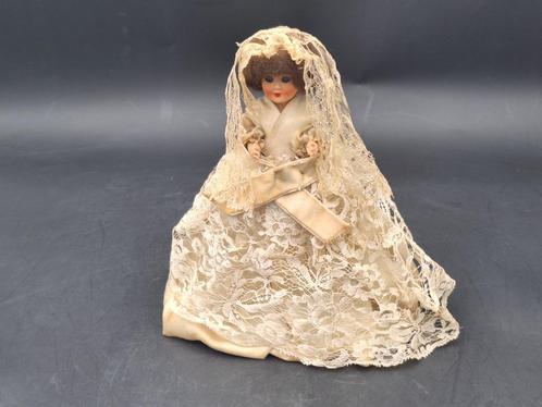 oud bruidspopje, jaren 50, Antiek en Kunst, Curiosa en Brocante, Ophalen of Verzenden