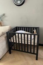 Europe Baby box zwart met accessoires, Kinderen en Baby's, Ophalen, Zo goed als nieuw, Rechthoekig, In hoogte verstelbaar