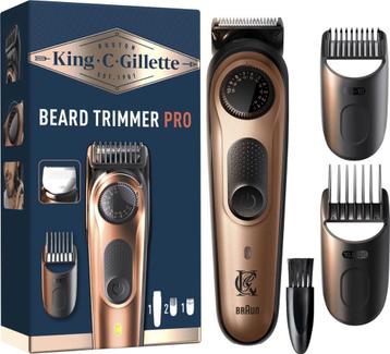 King C. Gillette Baardtrimmer PRO voor mannen - met precisie beschikbaar voor biedingen