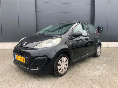 Peugeot 107 1.0 12V 5DR 2012 Zwart Airco, Auto's, Peugeot, Bedrijf, ABS, Airbags, Airconditioning, Boordcomputer, Electronic Stability Program (ESP)