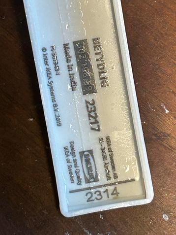 IKEA Betydlig Gordijnrail Bevestiging - 4 stuks beschikbaar voor biedingen