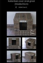 Kattenbakcover mand en stijl, Dieren en Toebehoren, Ophalen, Zo goed als nieuw