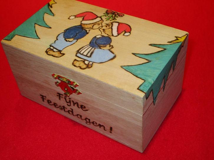 feestdagen feestelijk PYROGRAFIE creamar, Hobby en Vrije tijd, Feestartikelen, Nieuw, Overige typen, Kerst of Sinterklaas, Ophalen of Verzenden