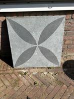 Collectie VTwonen Geo Ceramica Ambiente Greige Flower, Tuin en Terras, Ophalen of Verzenden, Nieuw, Beton, Terrastegels