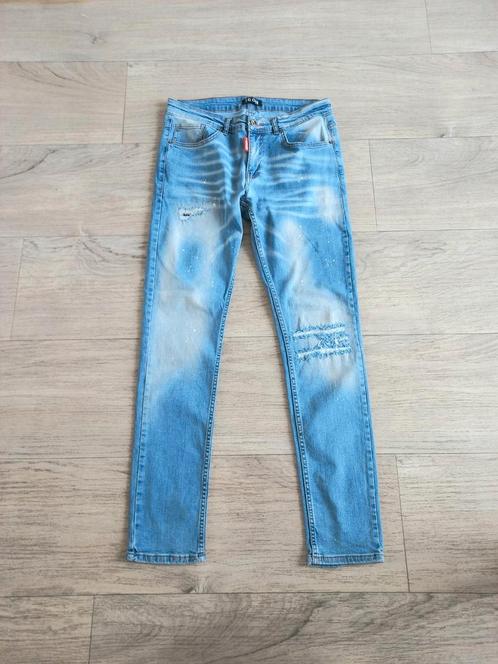 ICON Jeans, Slimfit, maat 32/32, Kleding | Heren, Spijkerbroeken en Jeans, Zo goed als nieuw, W32 (confectie 46) of kleiner, Blauw