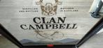 Vintage Clan Campbell Reclame spiegel, Reclamebord, Ophalen of Verzenden, ...., Clan Campbell