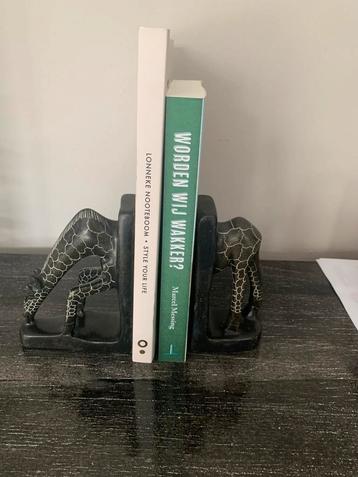 Clayre & Eef Giraf Boekensteunen beschikbaar voor biedingen