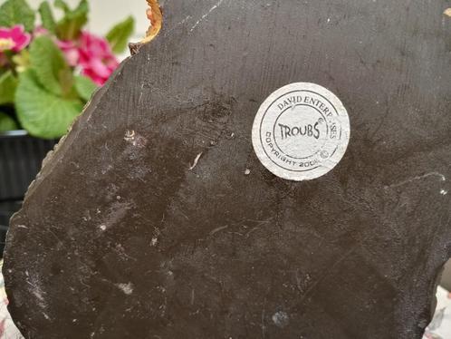 VINTAGE - Noorse troll Troubs - DAVID ENTERPRISES -, Verzamelen, Beelden en Beeldjes, Gebruikt, Fantasy, Verzenden