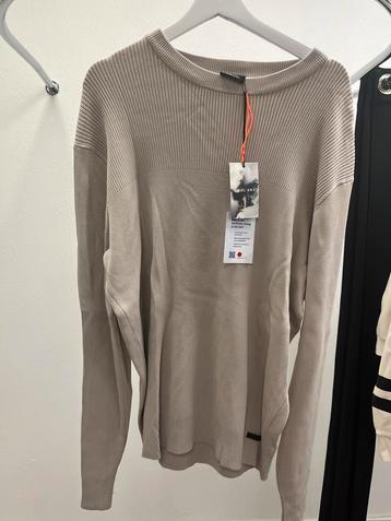Genti Donker Beige Trui XL beschikbaar voor biedingen