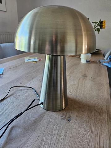 Tafellamp Dana, zgan. Goudmetaal kleur. Van de Kwantum. beschikbaar voor biedingen