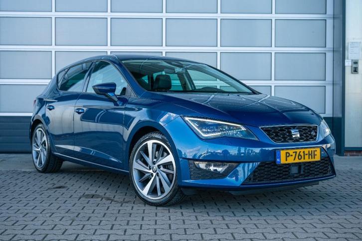 Z.G.A.N. Seat Leon 1.8 TSI 180PK FR Automaat Connect, Auto's, Seat, Particulier, Leon, ABS, Achteruitrijcamera, Adaptieve lichten