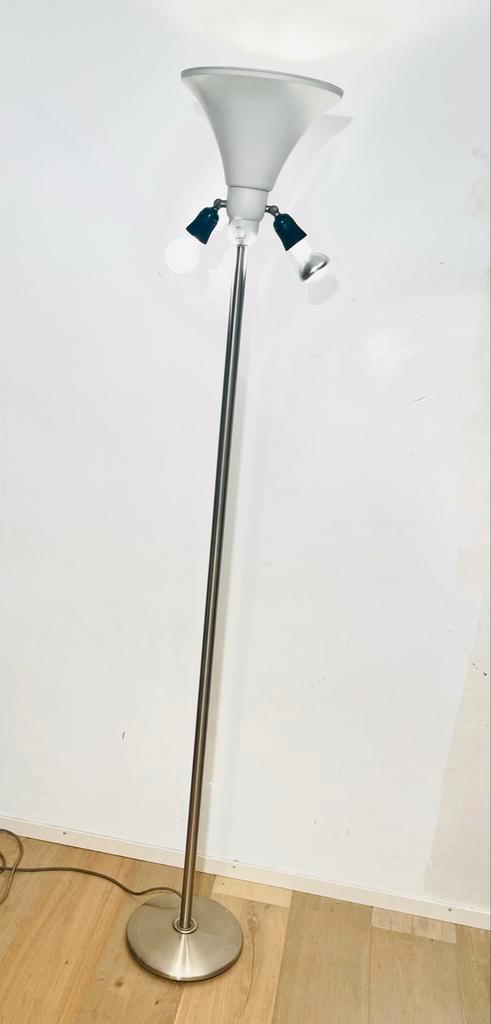 Stijlvolle  Gispen Giso vloerlamp, Staande Lamp, Huis en Inrichting, Lampen | Vloerlampen, Gebruikt, 150 tot 200 cm, Metaal, Ophalen of Verzenden