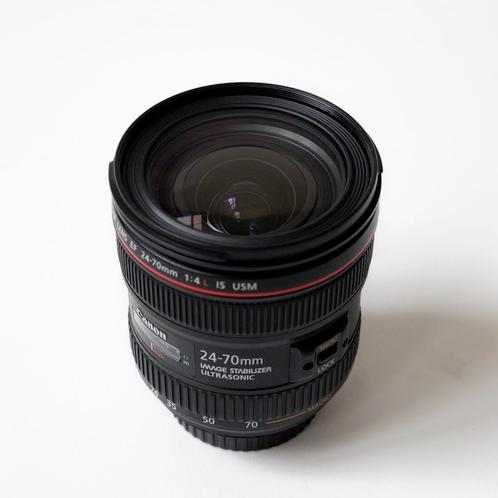 Canon EF 24-70mm f/4L IS USM, Audio, Tv en Foto, Fotografie | Lenzen en Objectieven, Zo goed als nieuw, Standaardlens, Ophalen