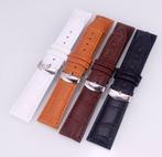 Leren gekleurde horlogeband horloge band horlogebandje, Verzenden, Nieuw