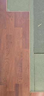 Gratis: +-50M2 Laminaat + ondervloer, Huis en Inrichting, Ophalen, Gebruikt, Bruin, 50 tot 75 m²