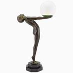 Lamp in Art Deco stijl LUMINA Max le Verrier H. 65 cm., Verzenden