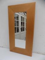Spiegel wandspiegel modern houten lijst helder glas, Minder dan 100 cm, Gebruikt, Rechthoekig, Ophalen of Verzenden