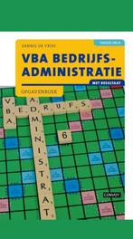 9789463175166 VBA Bedrijfsadministratie - Opgavenboek, Ophalen of Verzenden, Zo goed als nieuw, MBO, Dennis de Vries