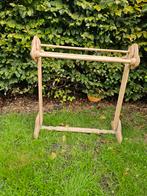 Houten Handdoekenrek landelijke/ brocante, Ophalen, Gebruikt