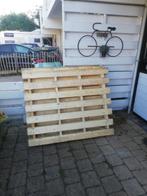 3 houten pallets 135 x 110 cm, Doe-het-zelf en Verbouw, Hout en Planken, Ophalen, Minder dan 25 mm, Zo goed als nieuw, Minder dan 200 cm