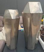 Vazen, Huis en Inrichting, Woonaccessoires | Vazen, Ophalen, Zo goed als nieuw, Glas, Minder dan 50 cm