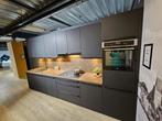 Matzwarte keuken compleet alles erop en eraan!! 390 cm, Huis en Inrichting, Ophalen, Zwart, Nieuw, Enkelwandige keuken