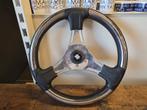 Stuurwiel rvs / leer 35 cm, Watersport en Boten, Niet ingevuld, Gebruikt, Niet ingevuld, Niet ingevuld