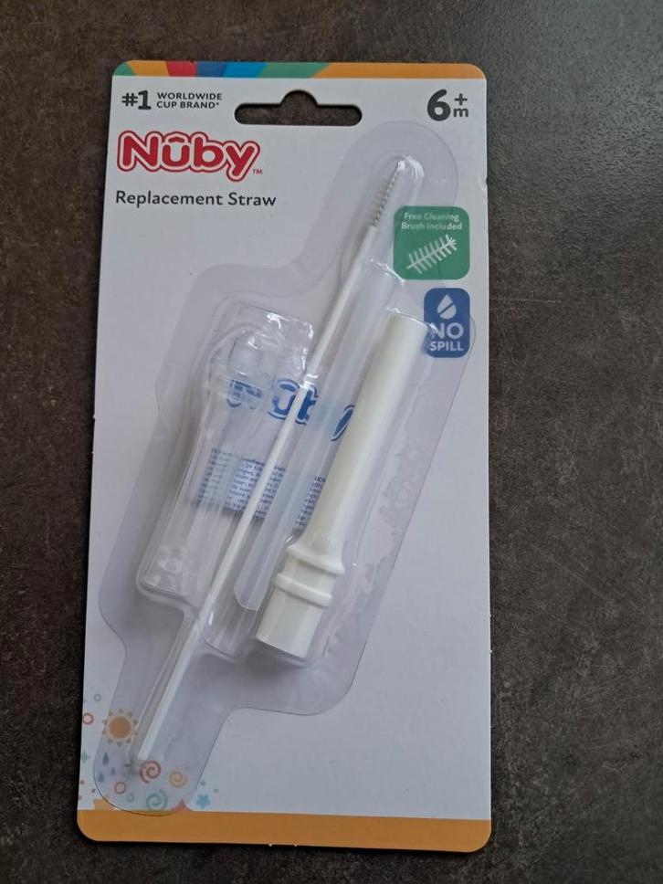 Nuby Rietje - Nieuw in Verpakking, Kinderen en Baby's, Babyvoeding en Toebehoren, Nieuw, Overige typen, Ophalen of Verzenden