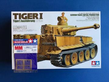 Tamiya 35227 Tiger I Tank Initial Prod. 1/35 incl Grille 217 beschikbaar voor biedingen