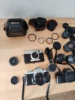 Partij analoge cameras (ook los te koop), Audio, Tv en Foto, Fotocamera's Analoog, Ophalen of Verzenden, Gebruikt, Spiegelreflex