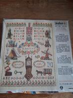 Borduurpakket Pako. No 219.242 merklap., Ophalen of Verzenden, Nieuw, Handborduren, Borduurpakket