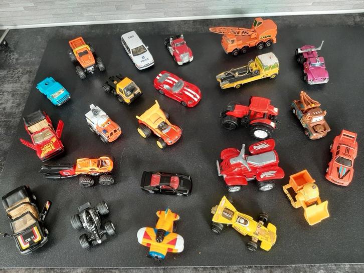 Auto voertuigen model vintage quad frictie speelgoedvoertuig, Hobby en Vrije tijd, Modelauto's | Overige schalen, Gebruikt, Ophalen of Verzenden