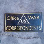 U.S.ARMY WAR Correspondent, Foto of Poster, Amerika, Ophalen of Verzenden, Landmacht