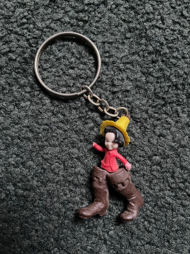Klein duimpje sleutelhanger, Ophalen of Verzenden, Zo goed als nieuw, Knuffel of Figuurtje