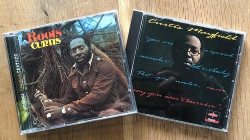 CURTIS MAYFIELD - Roots, Sweet exorcist & Never say (3 CDs), Cd's en Dvd's, Cd's | R&B en Soul, Zo goed als nieuw, Soul of Nu Soul