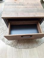 Nieuwe vierkante salontafel met lade, Huis en Inrichting, Minder dan 50 cm, Vierkant, Minder dan 50 cm, Ophalen of Verzenden