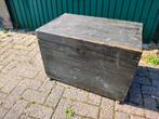 Grote oude hutkoffer., Ophalen, Gebruikt, Minder dan 50 cm, Minder dan 50 cm