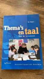 B. Pompert - Thema's en taal voor de bovenbouw, Sociale wetenschap, Ophalen of Verzenden, Zo goed als nieuw, B. Pompert