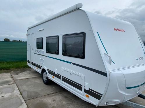 Dethleffs c joy 480 qlk stapelbed 1500 kg vol opties, Caravans en Kamperen, Caravans, Particulier, tot en met 6, 750 - 1000 kg