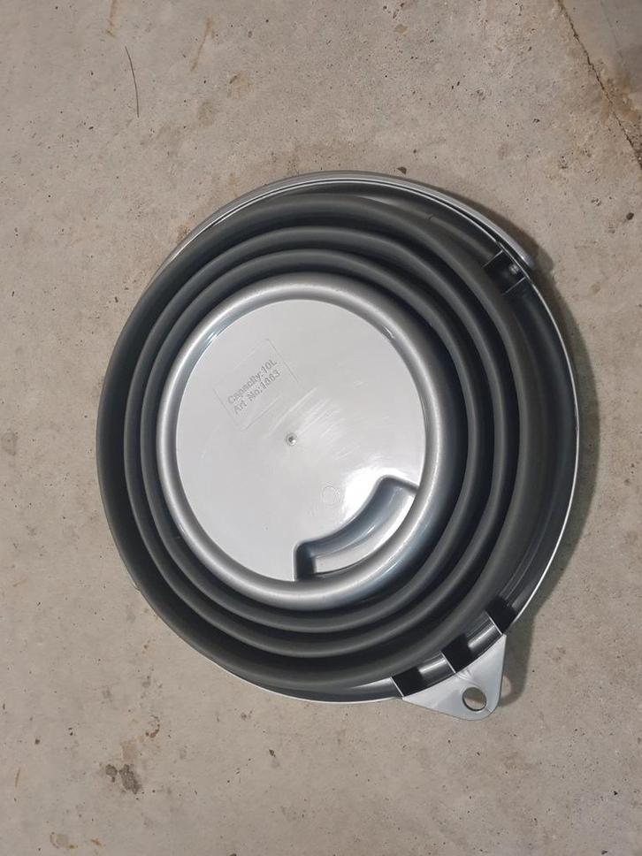 Opvouwbare Emmer - 10 Liter, Caravans en Kamperen, Camper-accessoires, Nieuw, Ophalen of Verzenden
