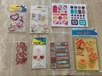 Diverse leuke scrapbook stickers, Hobby en Vrije tijd, Scrapbooking, Ophalen of Verzenden, Nieuw, Versiering of Embellishment